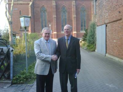Reinhold Sendker MdB mit Bundestagspräsident Norbert Lammert. - Reinhold Sendker MdB mit Bundestagspräsident Norbert Lammert.