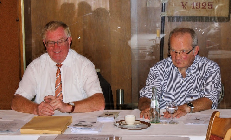 Reinhold Sendker MdB mit dem Stadtverbandsvorsitzenden Heinz-Josef Schulze-Kappelhoff