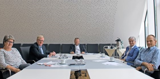 Bürgermeister Wolfgang Annen, die stellv. Bürgermeisterin Mathilde Breuer, den CDU-Ortsvorvorsitzender sowie Kreistagsmitglied Dr. Susanne Lehnert