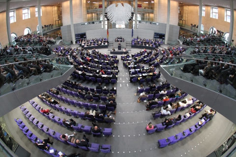 Reinhold Sendker berichtete über seine Aktivitäten im Deutschen Bundestag. (Foto: Tobias 'ToKo' Koch)